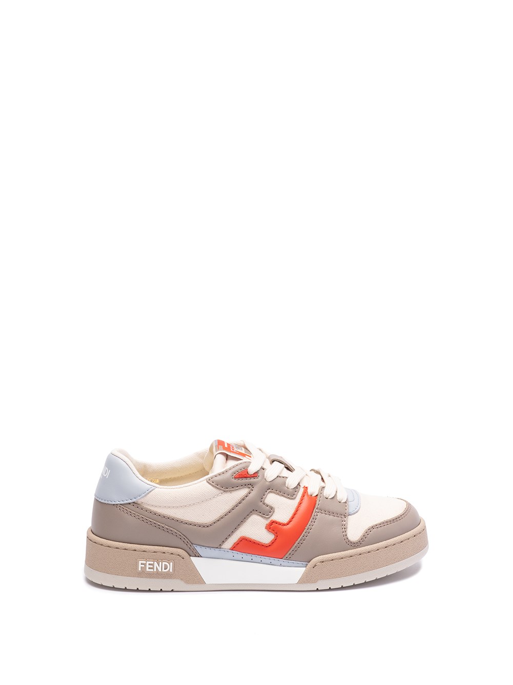 Shop Fendi `match Mix` Sneakers In Brown