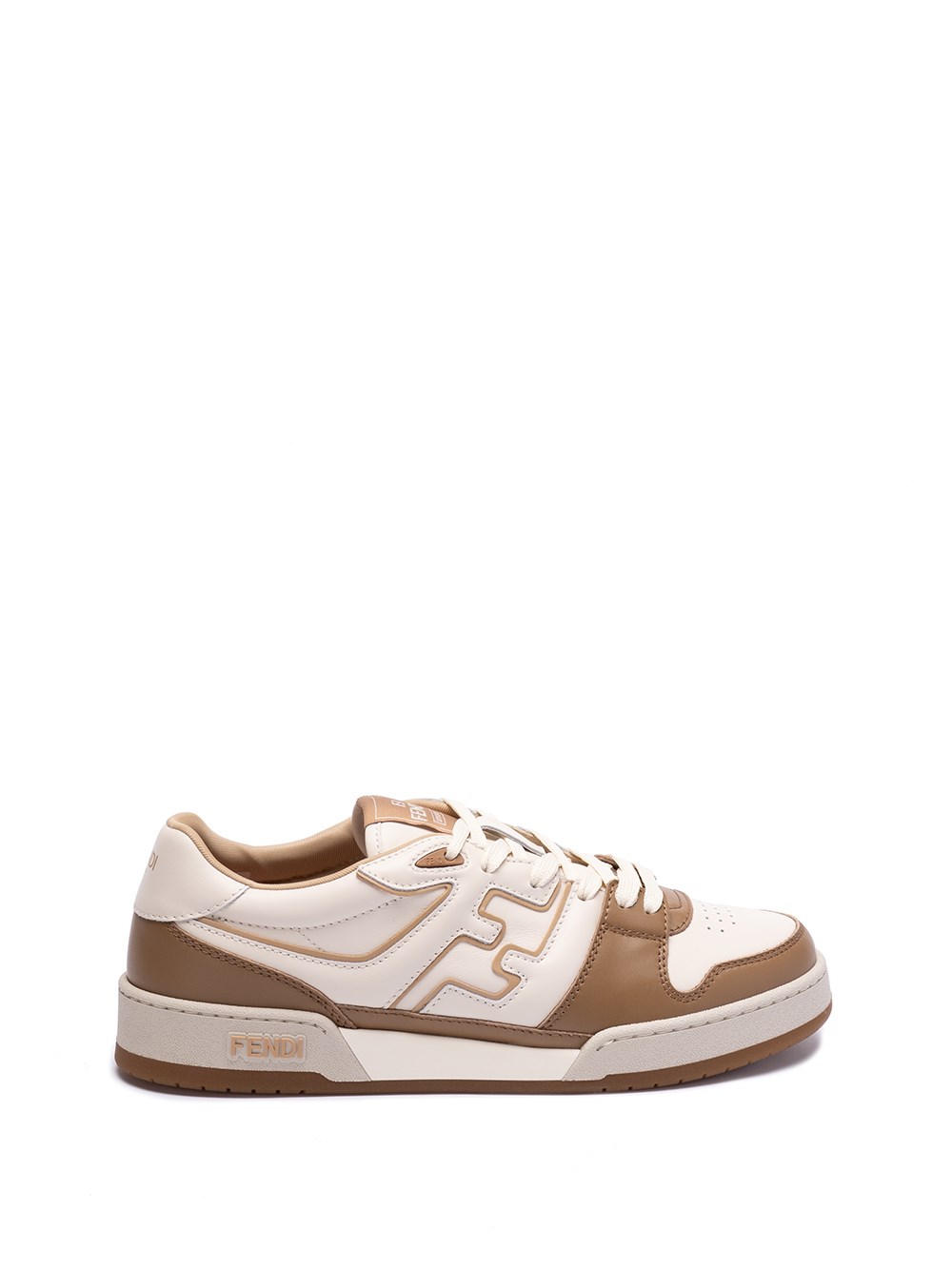 Shop Fendi `match Mix` Sneakers In Brown