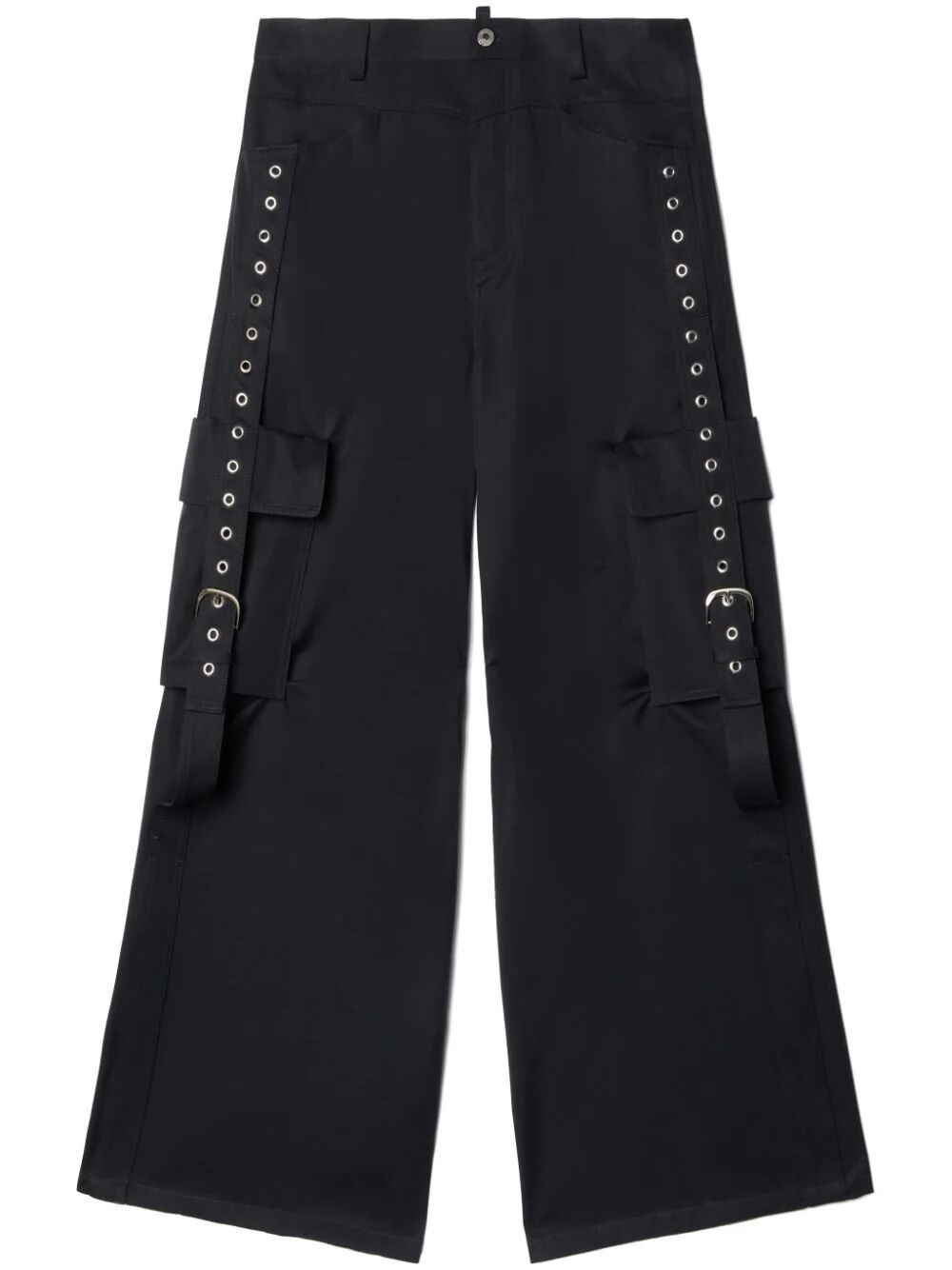 Shop Off-white Cargo Pants In Black  