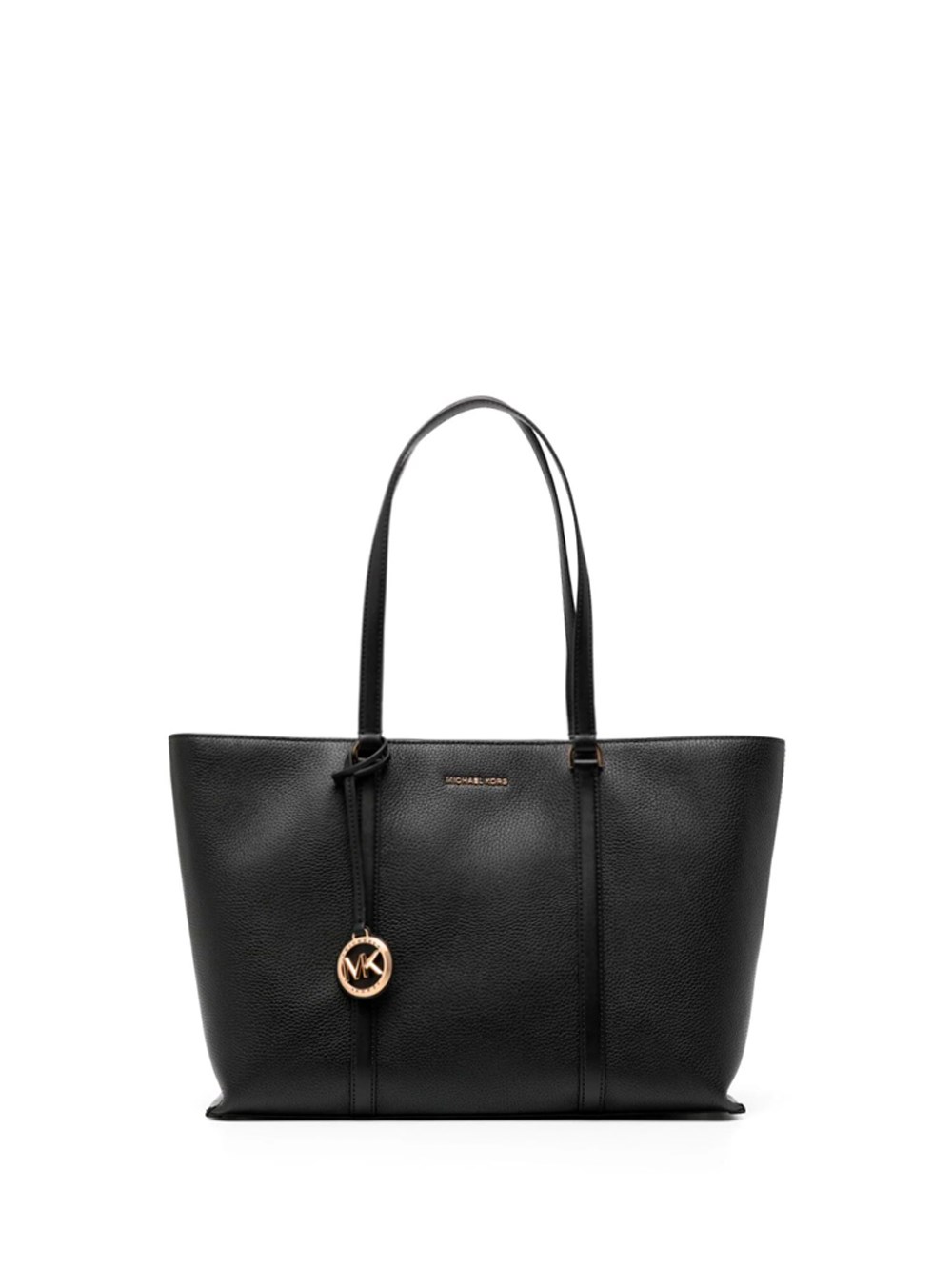 Shop Michael Kors `temple` Large Tote Bag In Black  