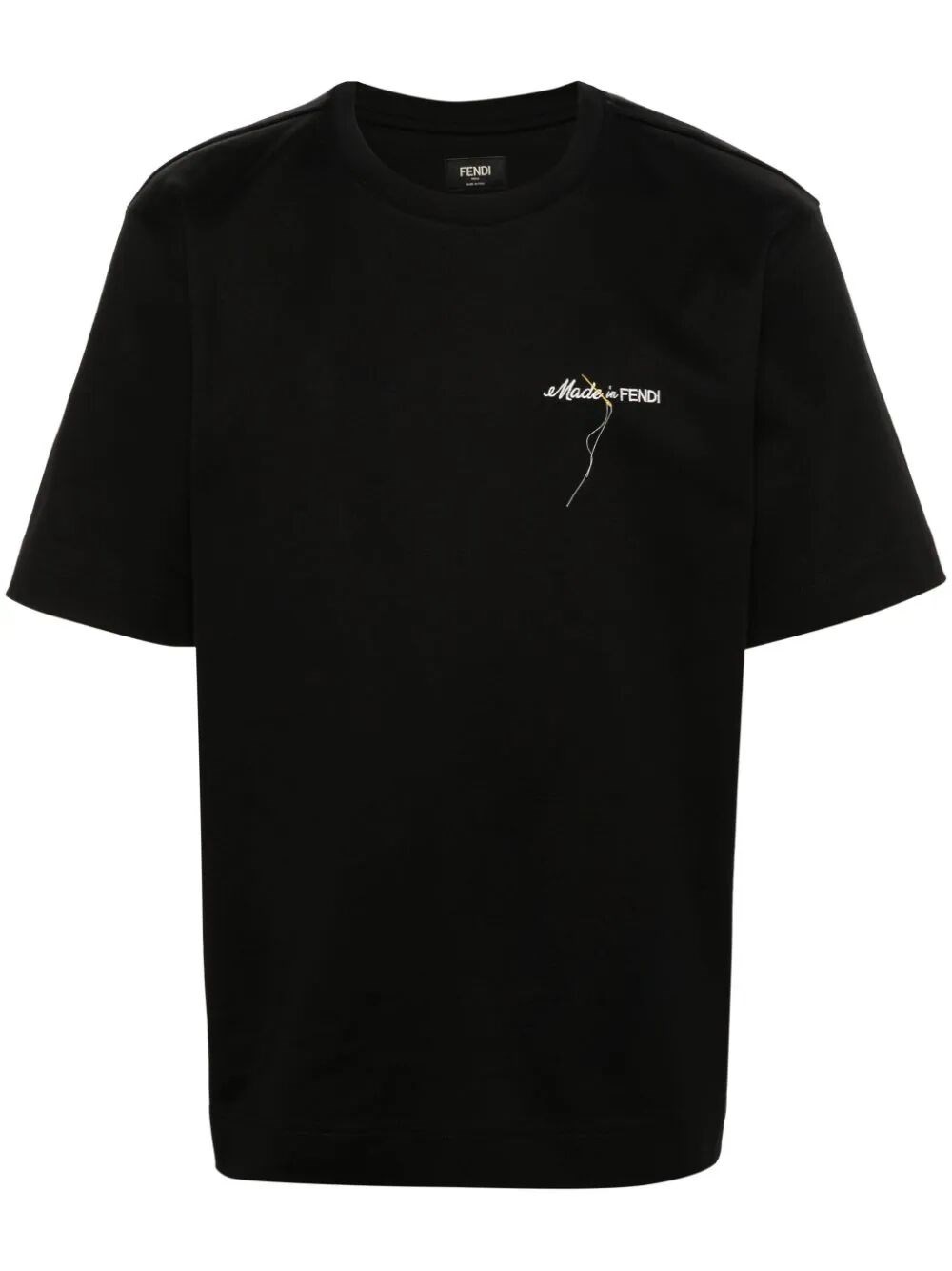 Shop Fendi ` T-shirt In Black  