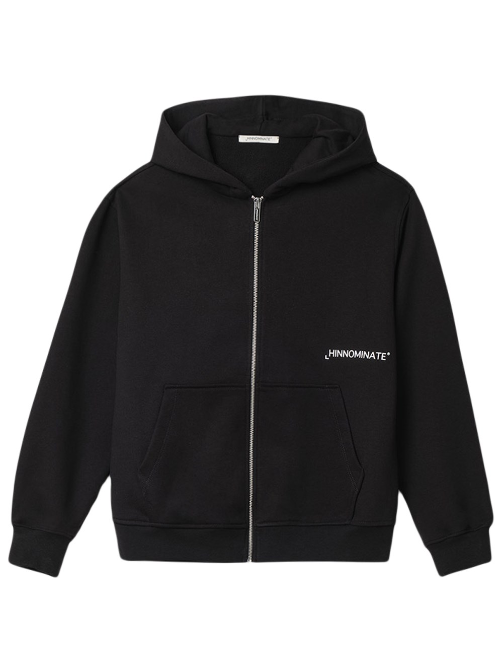 Shop Hinnominate Zip Sweatshirt In Black  