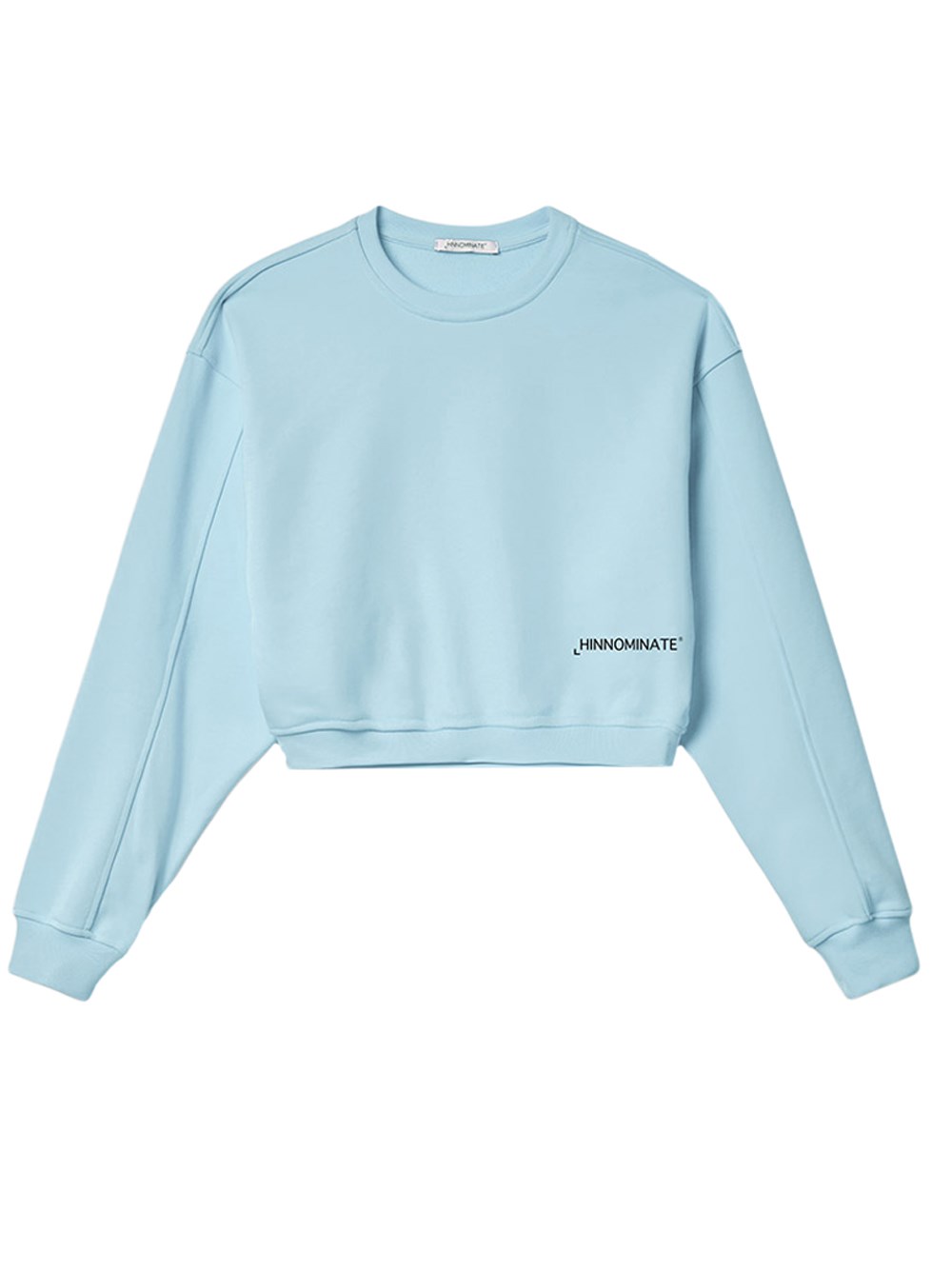 Shop Hinnominate Cropped Sweatshirt In Blue