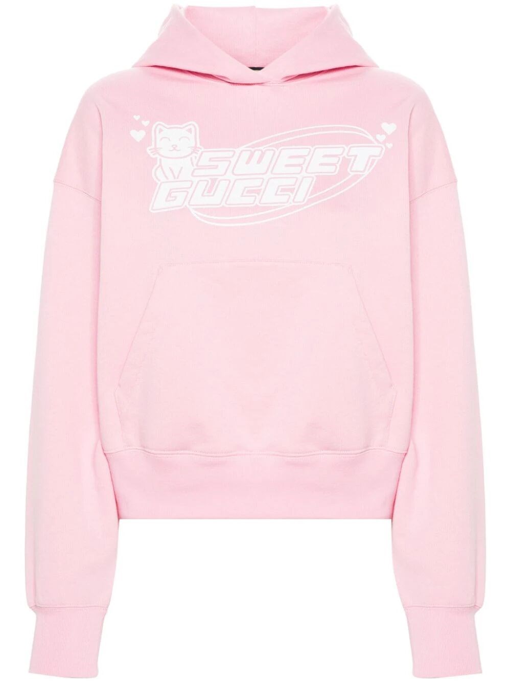 Shop Gucci Hoodie In Pink