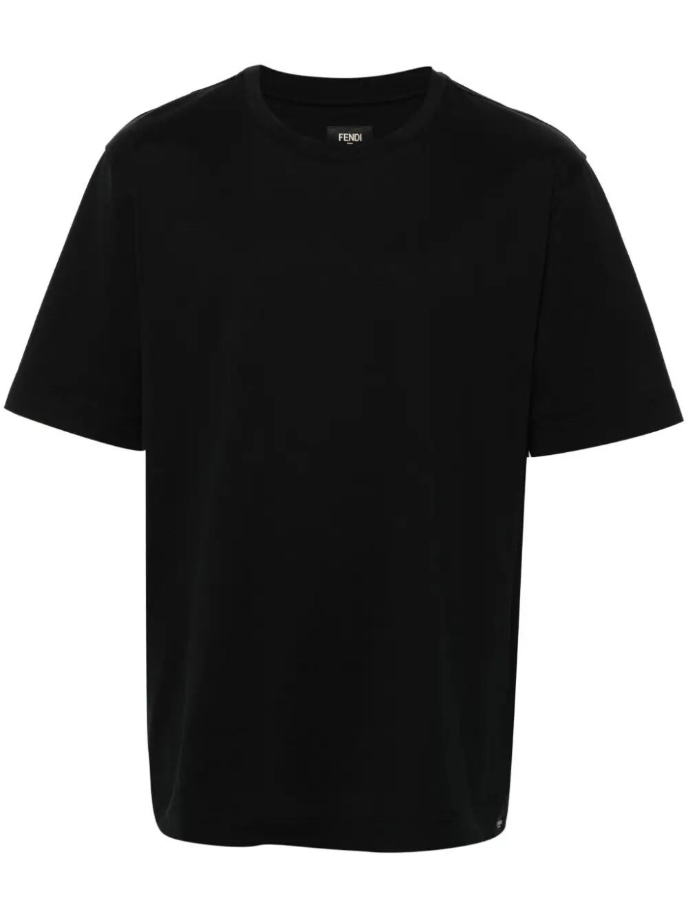 Shop Fendi `staff Only` T-shirt In Black  
