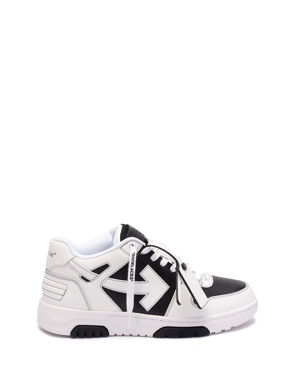 Shop Off-white `out Of Office Calf Leather` Sneakers In Black  