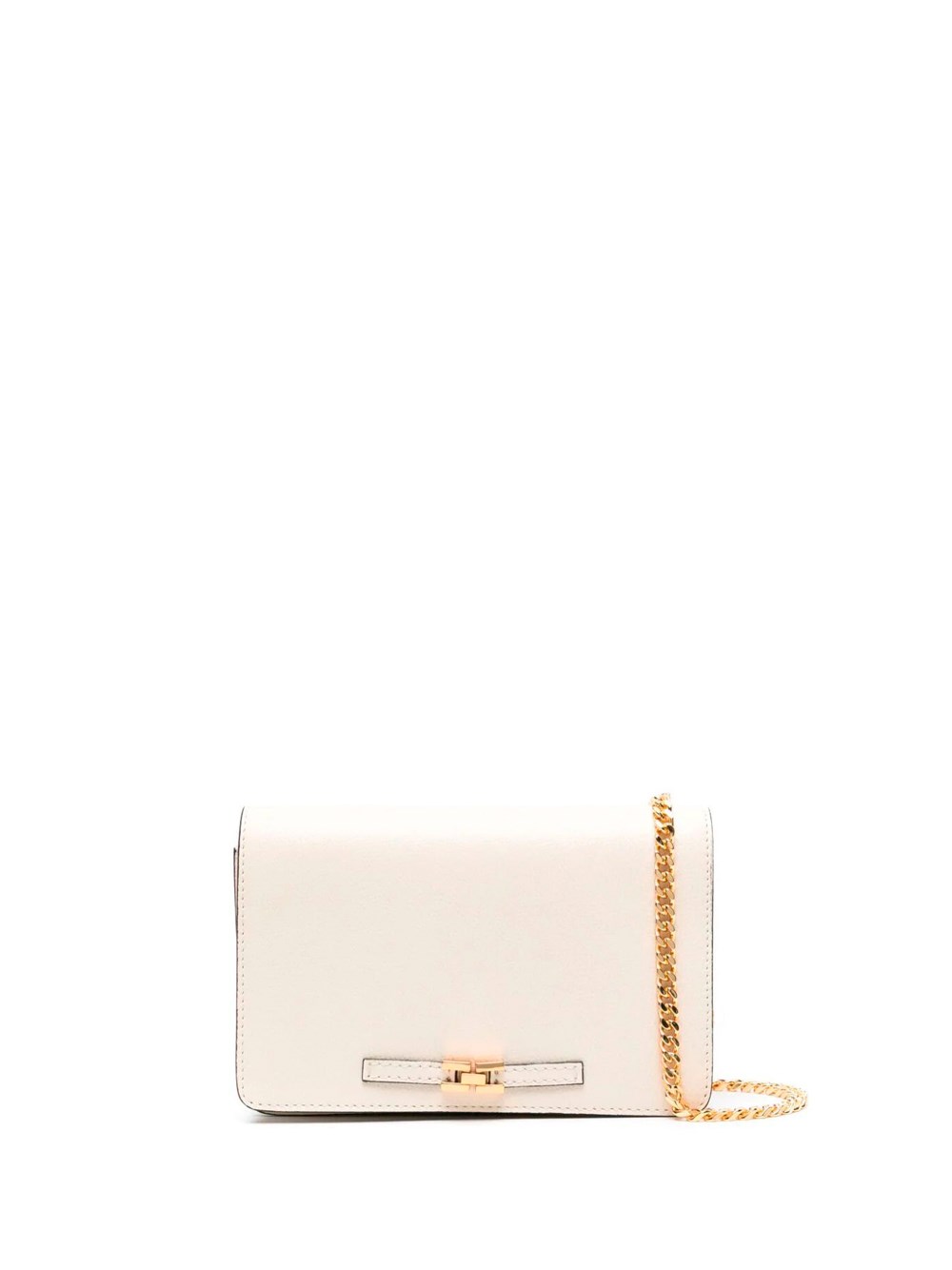 Shop Elisabetta Franchi Handbag In Beige