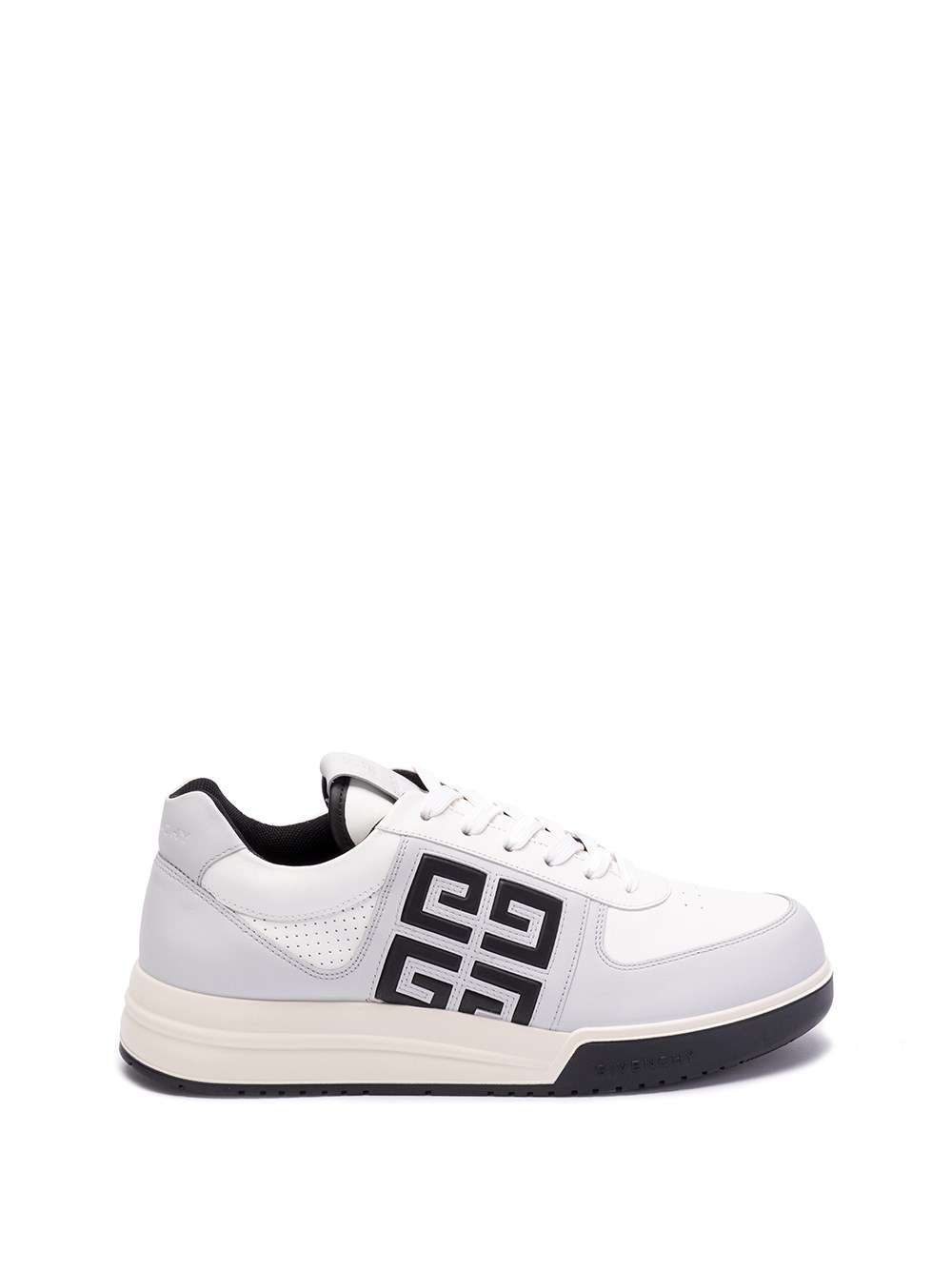 Shop Givenchy `g4` Low-top Sneakers In Gray