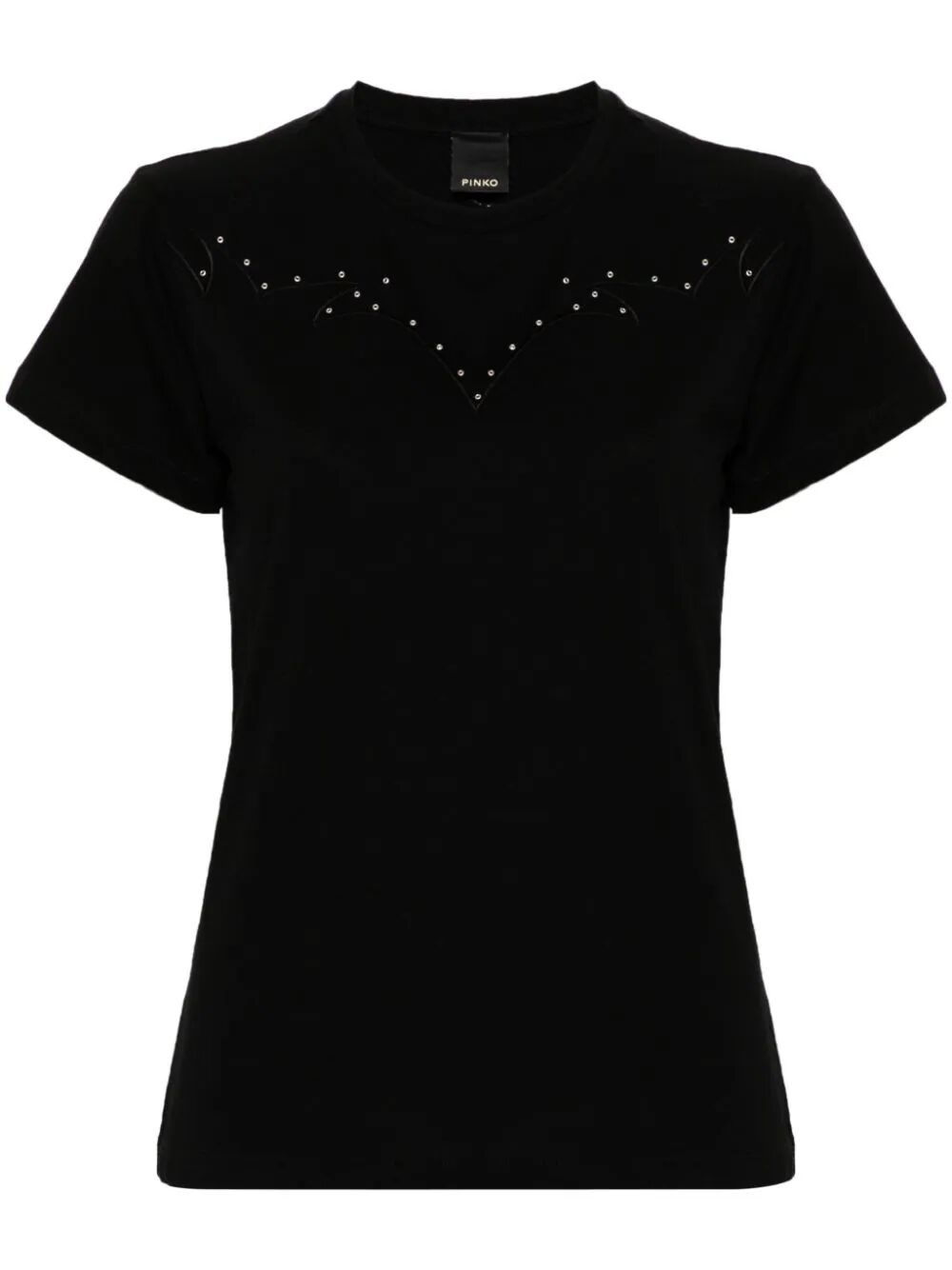 Pinko `vanilla Sky` T-shirt In Black  