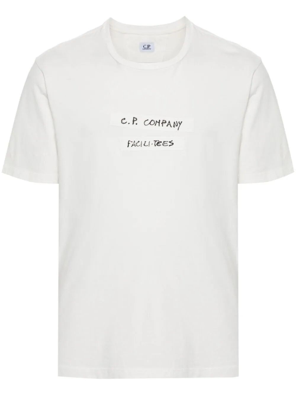 C.p. Company C. P. Company `24/1 Facili-tees` Graphic T-shirt In Beige