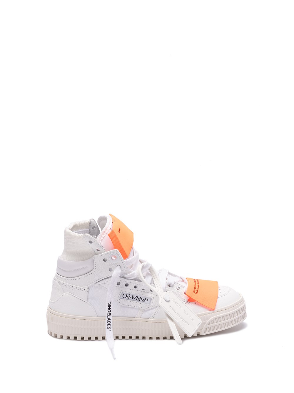 Shop Off-white `3.0 Off Court Calf Leather` Sneakers In White