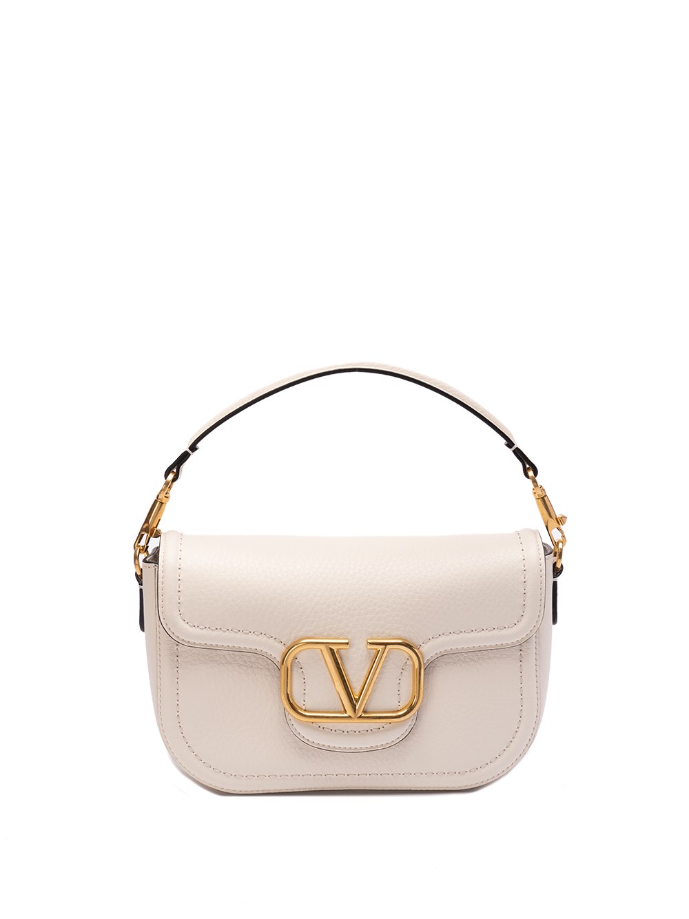 Shop Valentino Alltime` Shoulder Bag In Beige