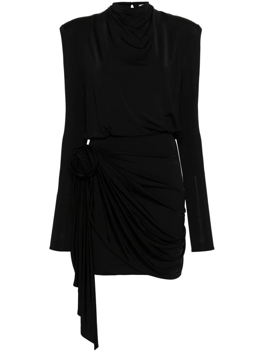 Shop Magda Butrym Dress In Black  
