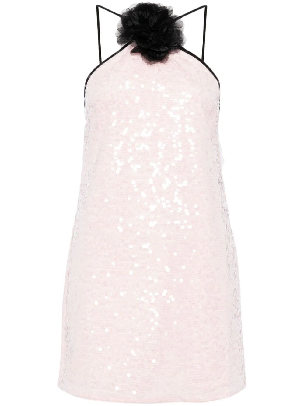 Shop Selfportrait Sequin Mini Dress In Pink