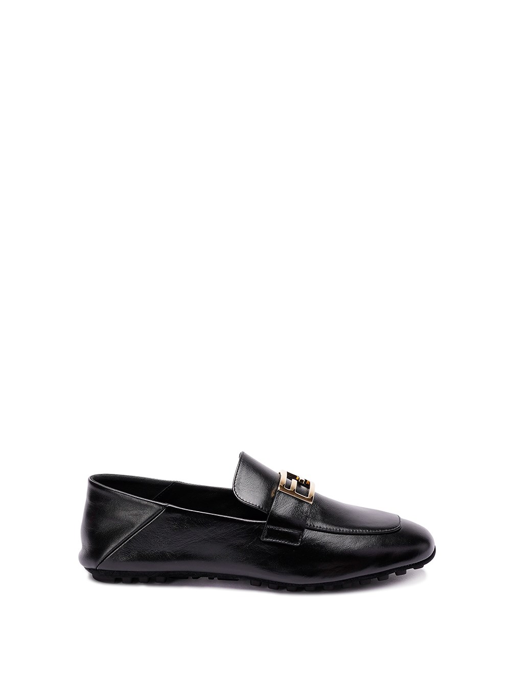Shop Fendi Loafers In Black  