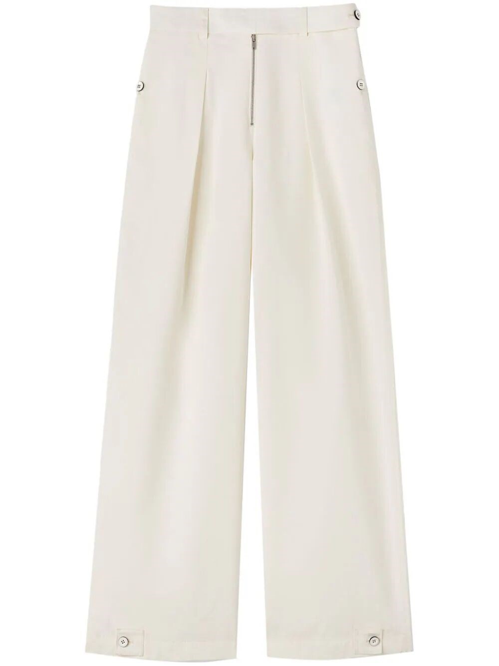 Shop Jil Sander Pants In Beige