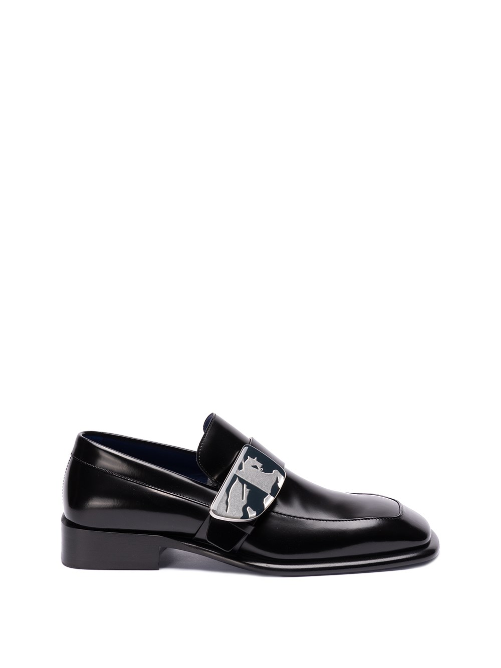 Burberry `shield` Loafers In Black  