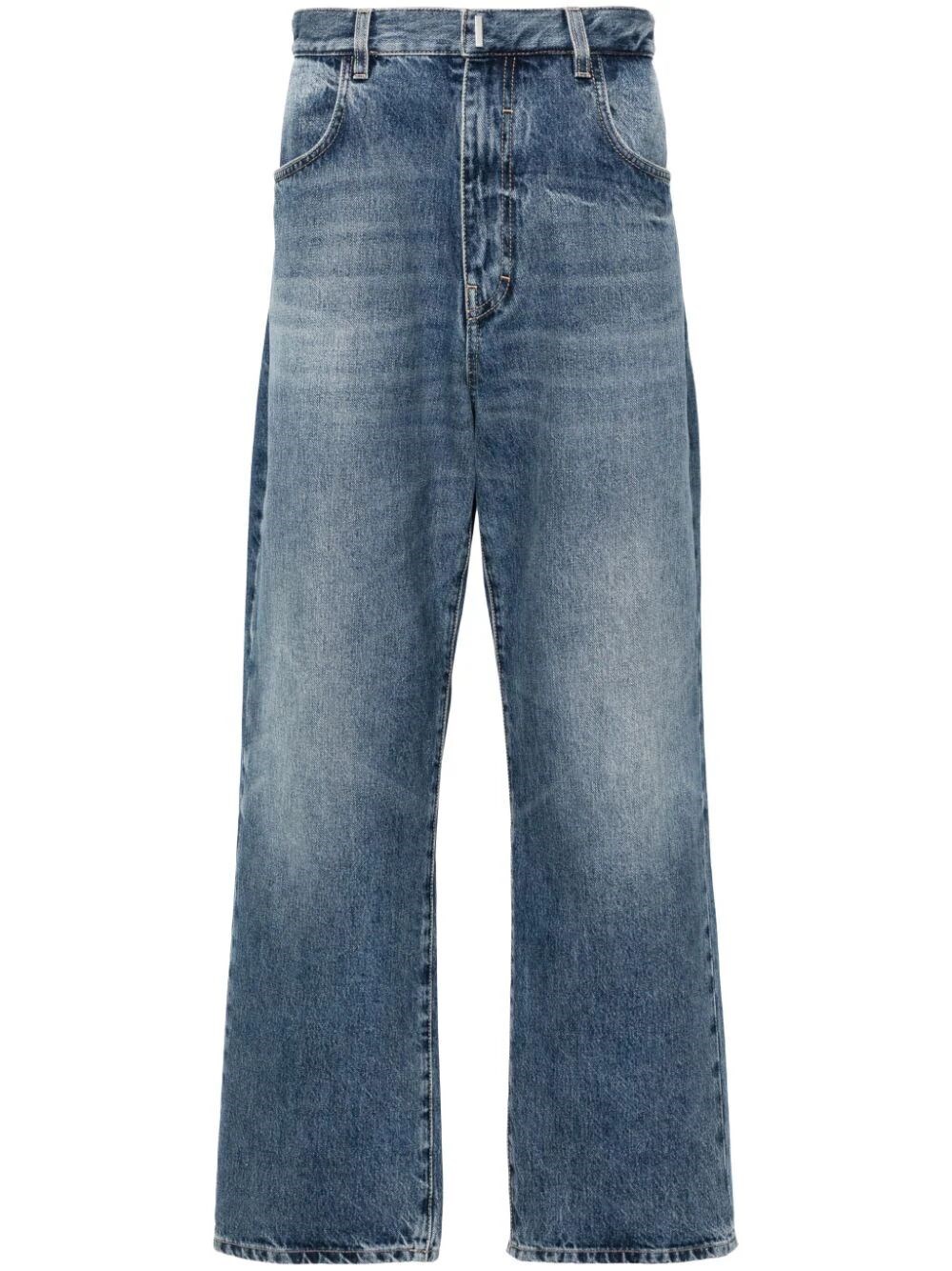 Shop Givenchy Regular Fit 5-pocket Jeans In Blue