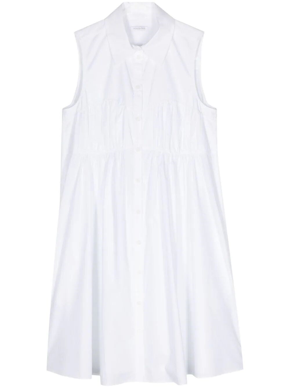 Patrizia Pepe Chemisier Dress In White