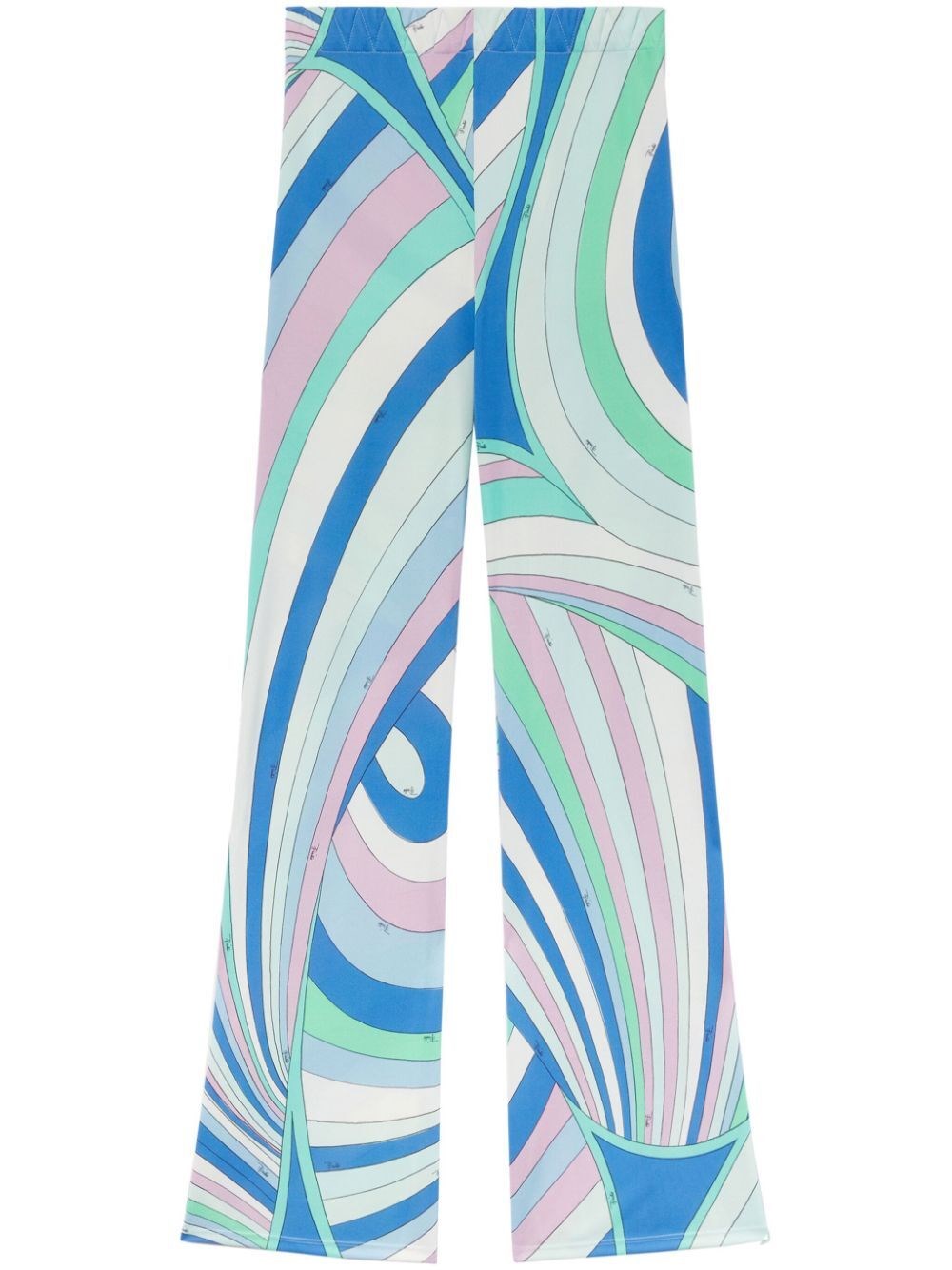 Pucci Trousers In Blue