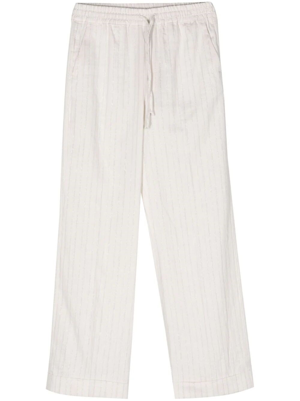 Twinset Palazzo Pants In White