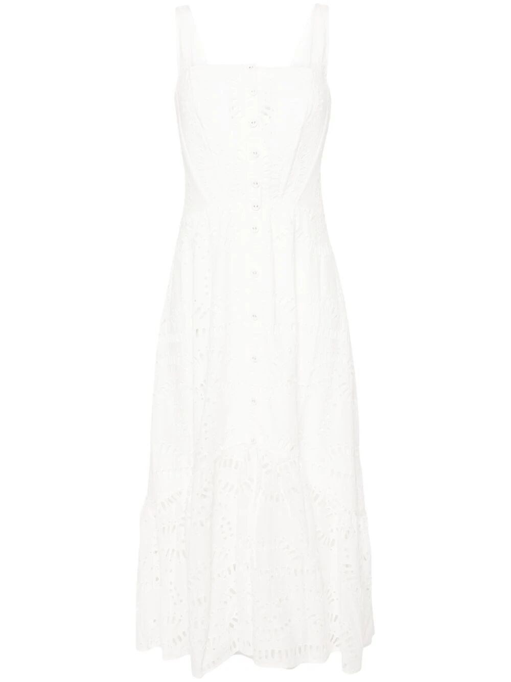Shop Charo Ruiz `nissy` Long Dress In White