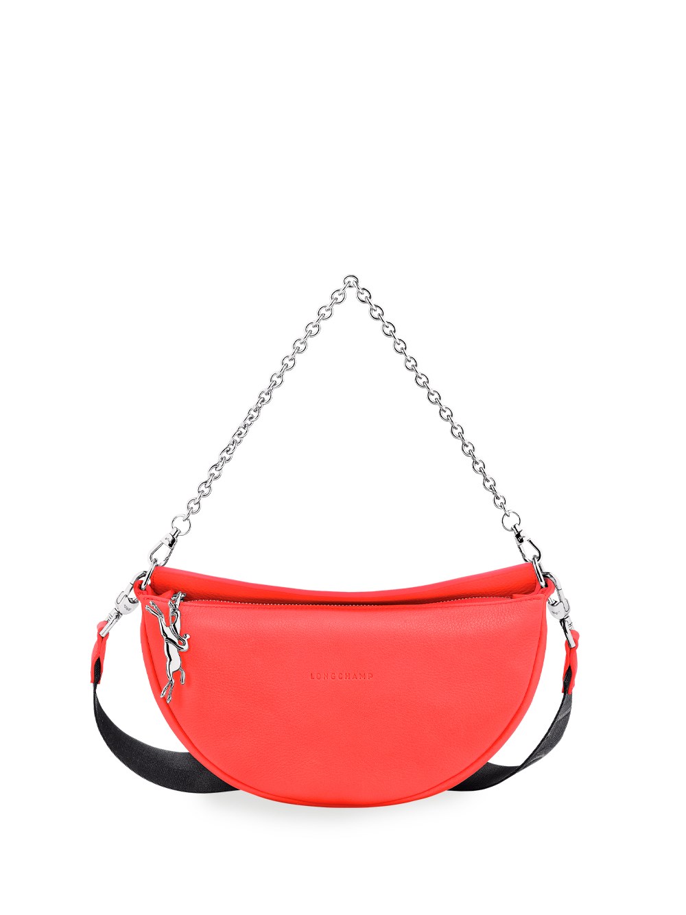 Shop Longchamp `smile` Small Crossbody Bag In Red