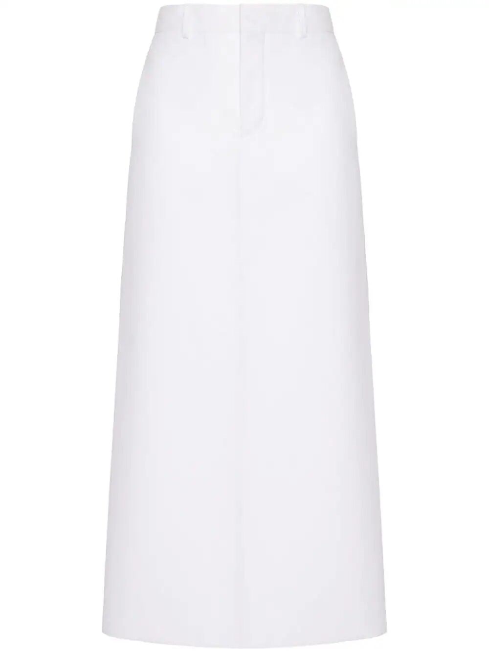 Shop Valentino Skirt In White