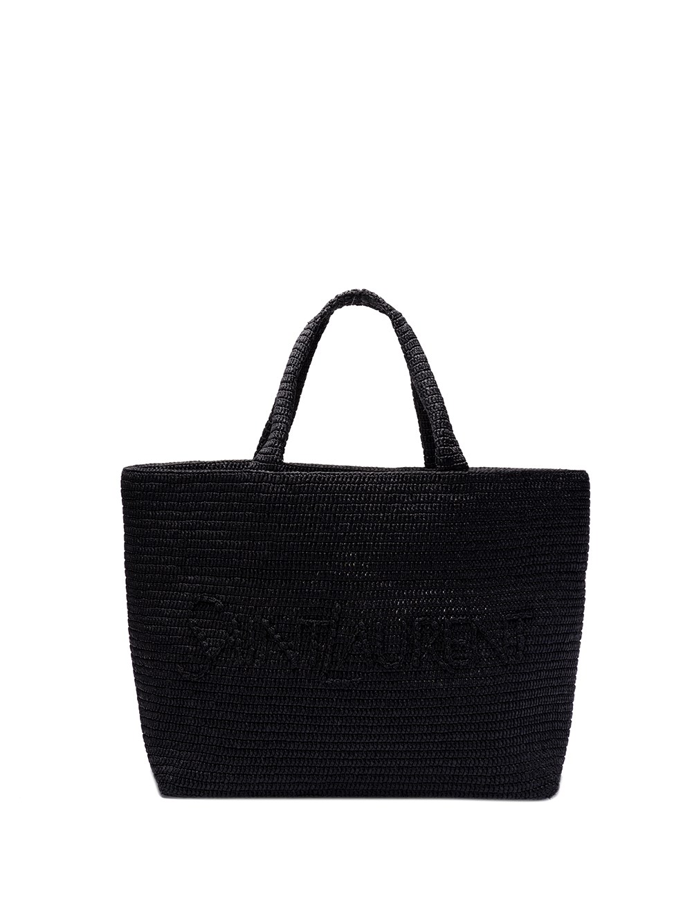 Shop Saint Laurent Tote Bag In Black  