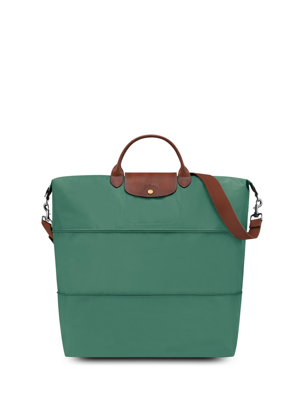 Shop Longchamp `le Pliage Original` Small Extensible Travel Bag In Green