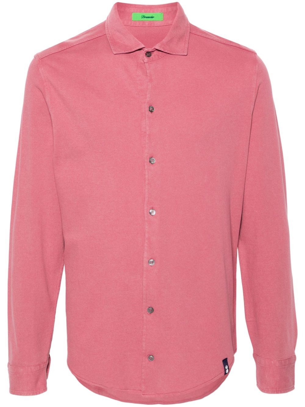Shop Drumohr Shirt In Pink