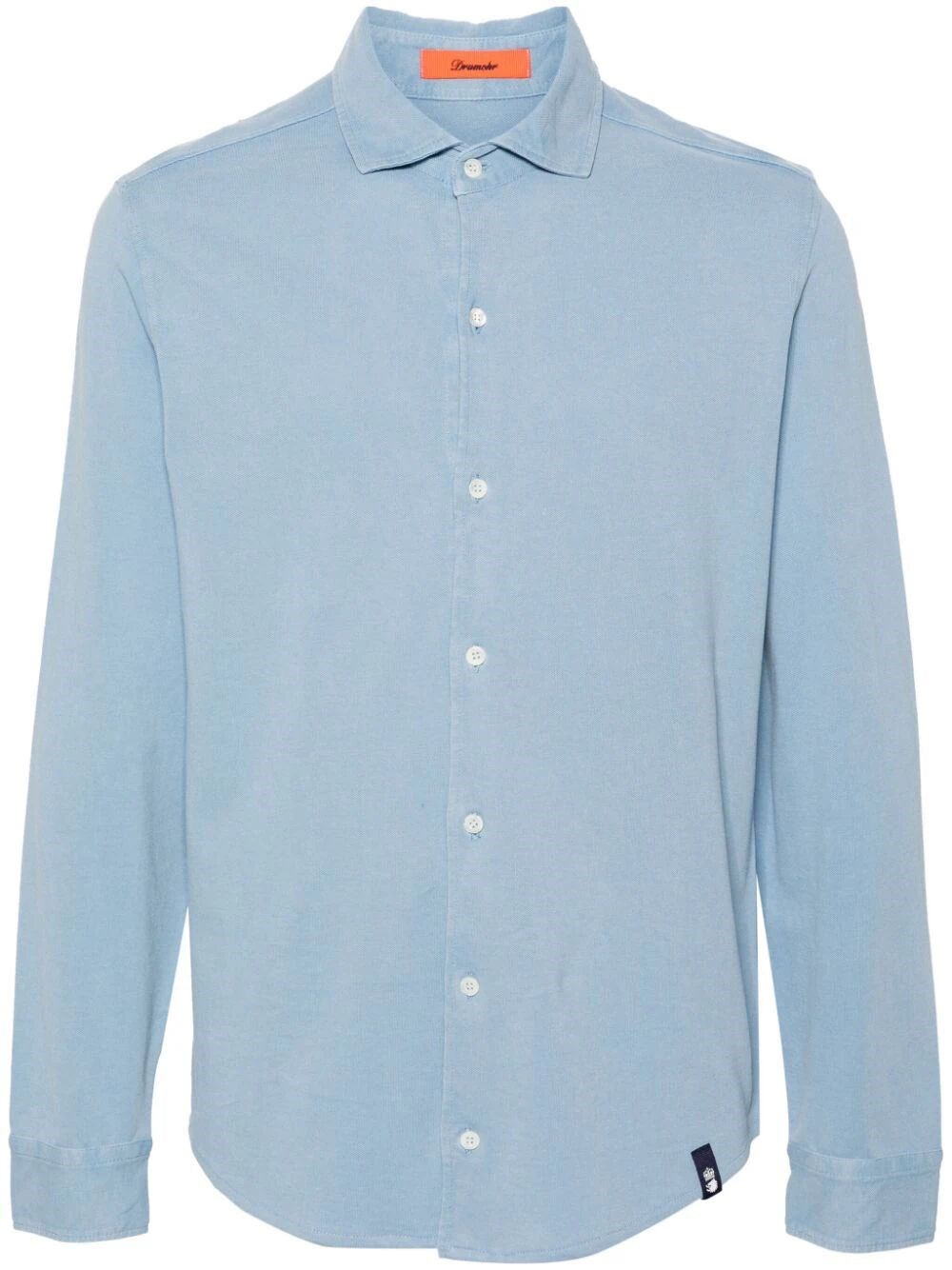 Shop Drumohr Shirt In Blue