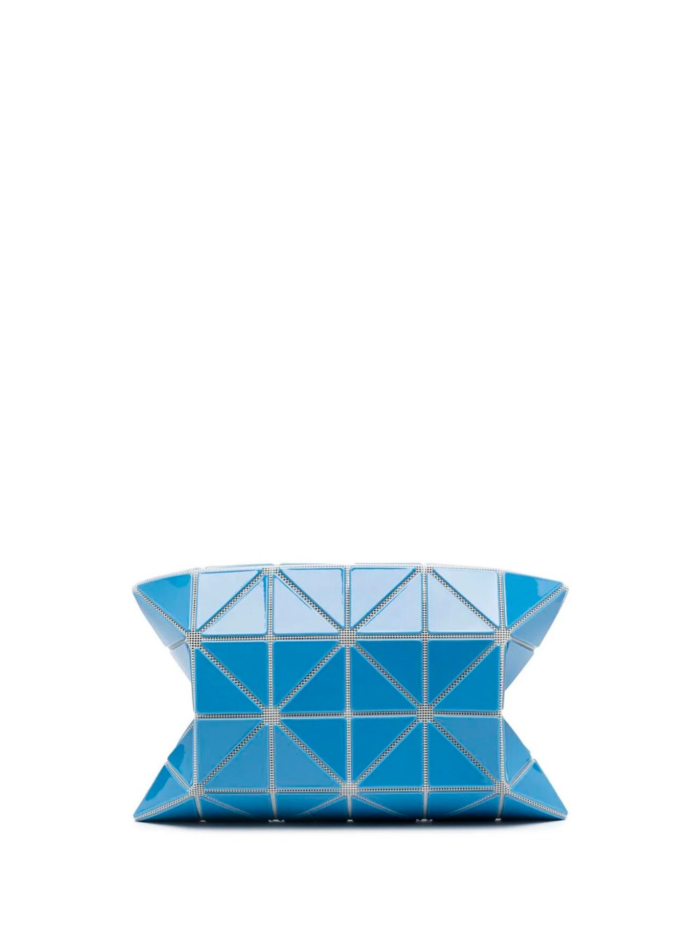 Shop Bao Bao Issey Miyake `lucent Gloss` Pouch In Blue