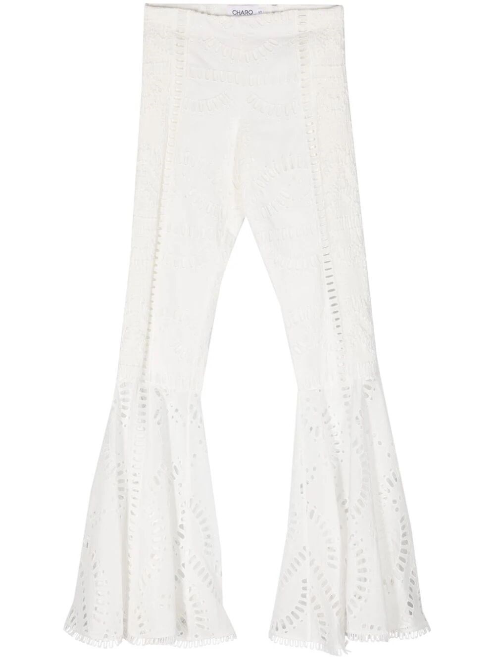 Shop Charo Ruiz `trouk` Pants In White