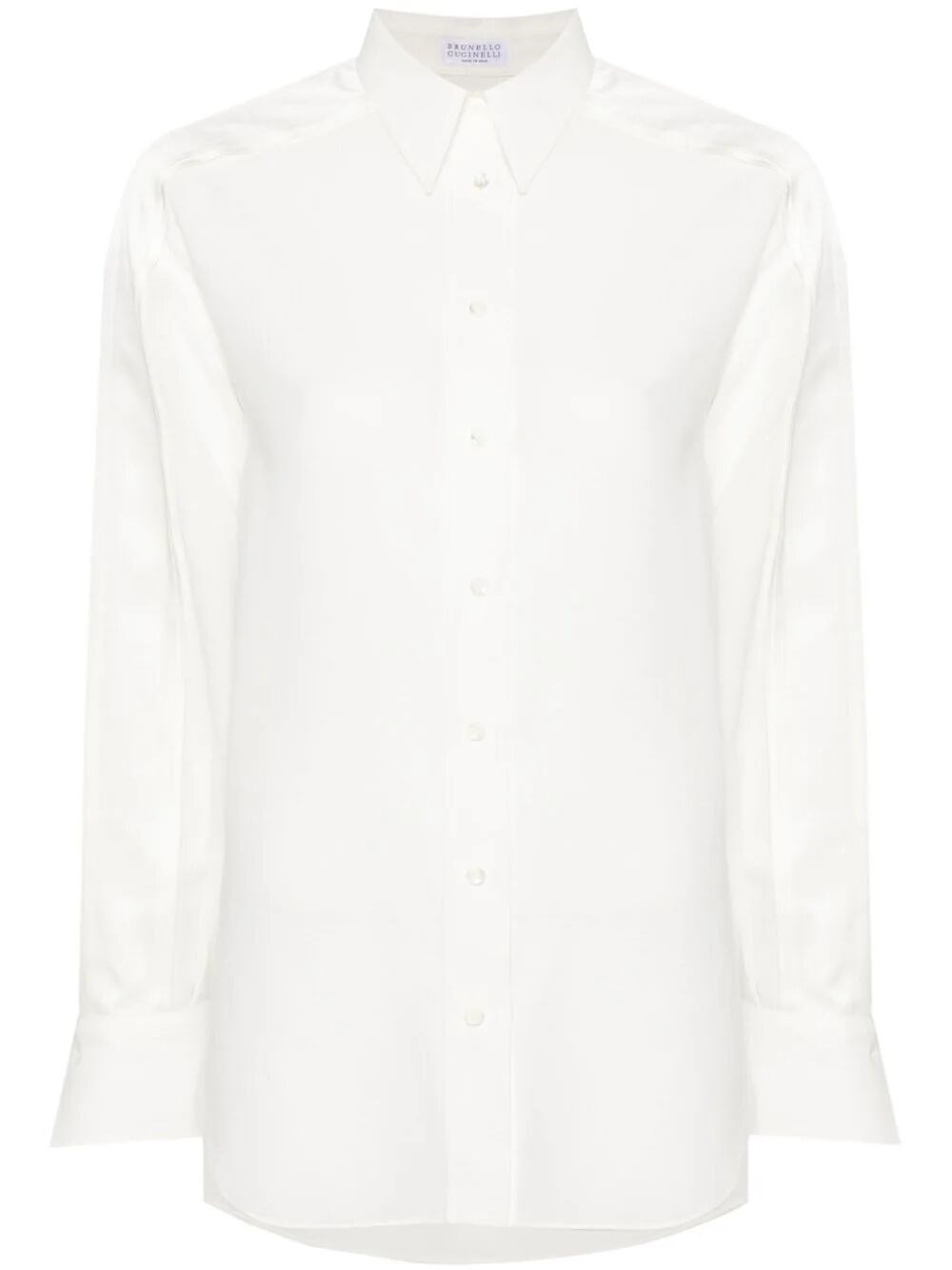 Shop Brunello Cucinelli Shirt In Beige