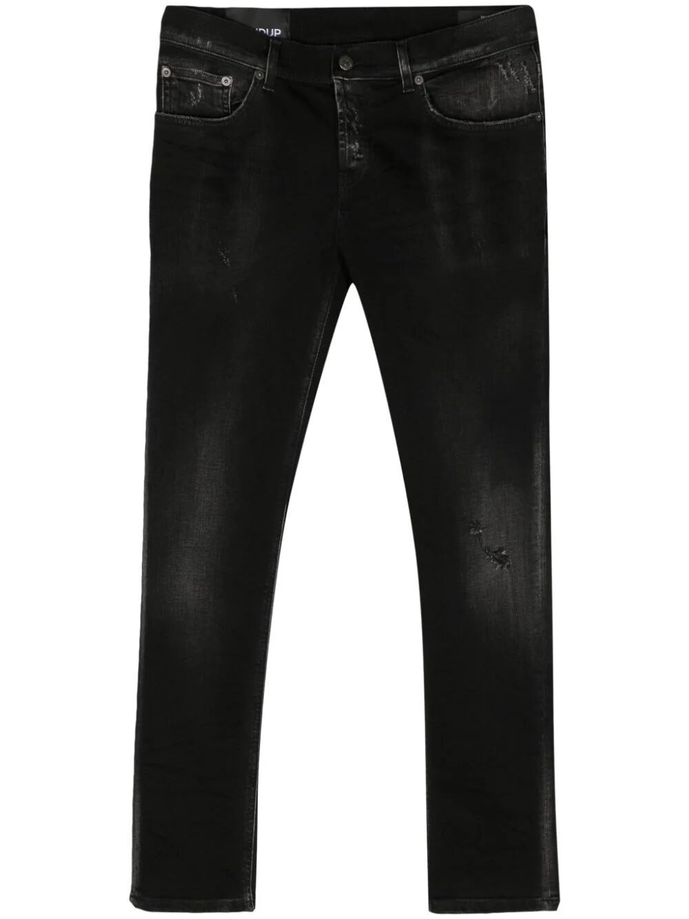 Shop Dondup `mius` 5-pocket Jeans In Black  