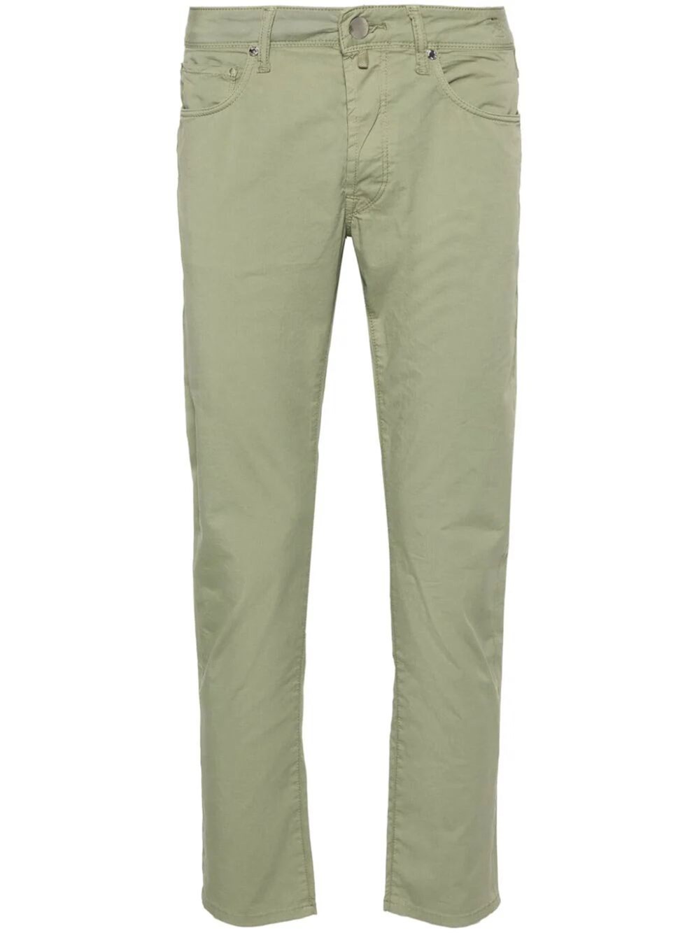Shop Incotex `5p Ppt Str` Jeans In Green