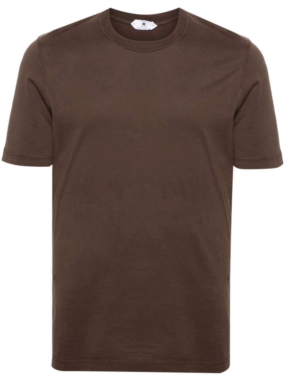 Shop Kired `kiss` T-shirt In Brown