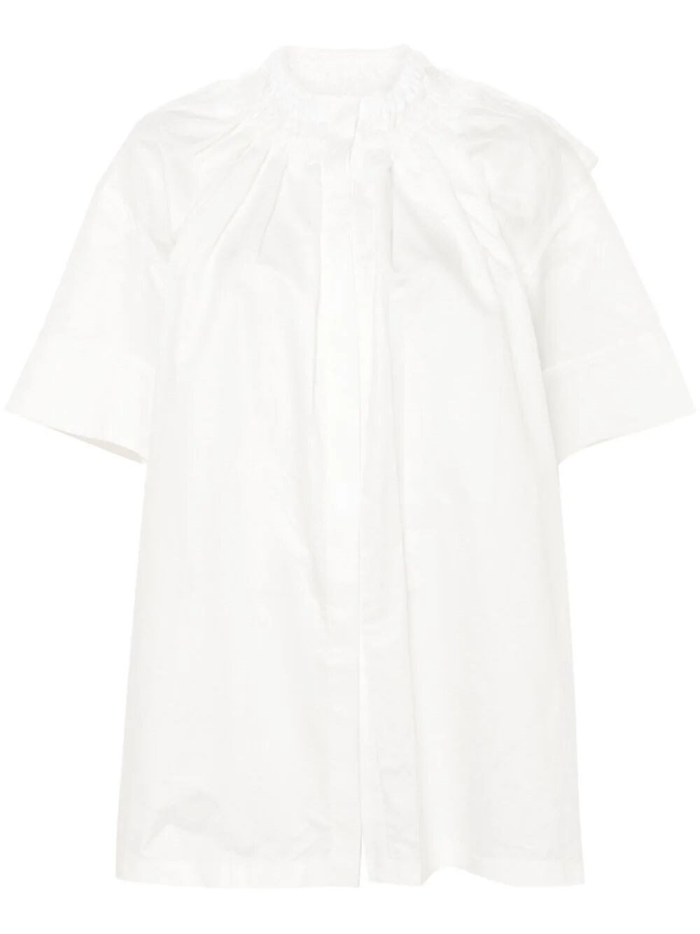 Shop Jil Sander Short Sleeve Shirt In White
