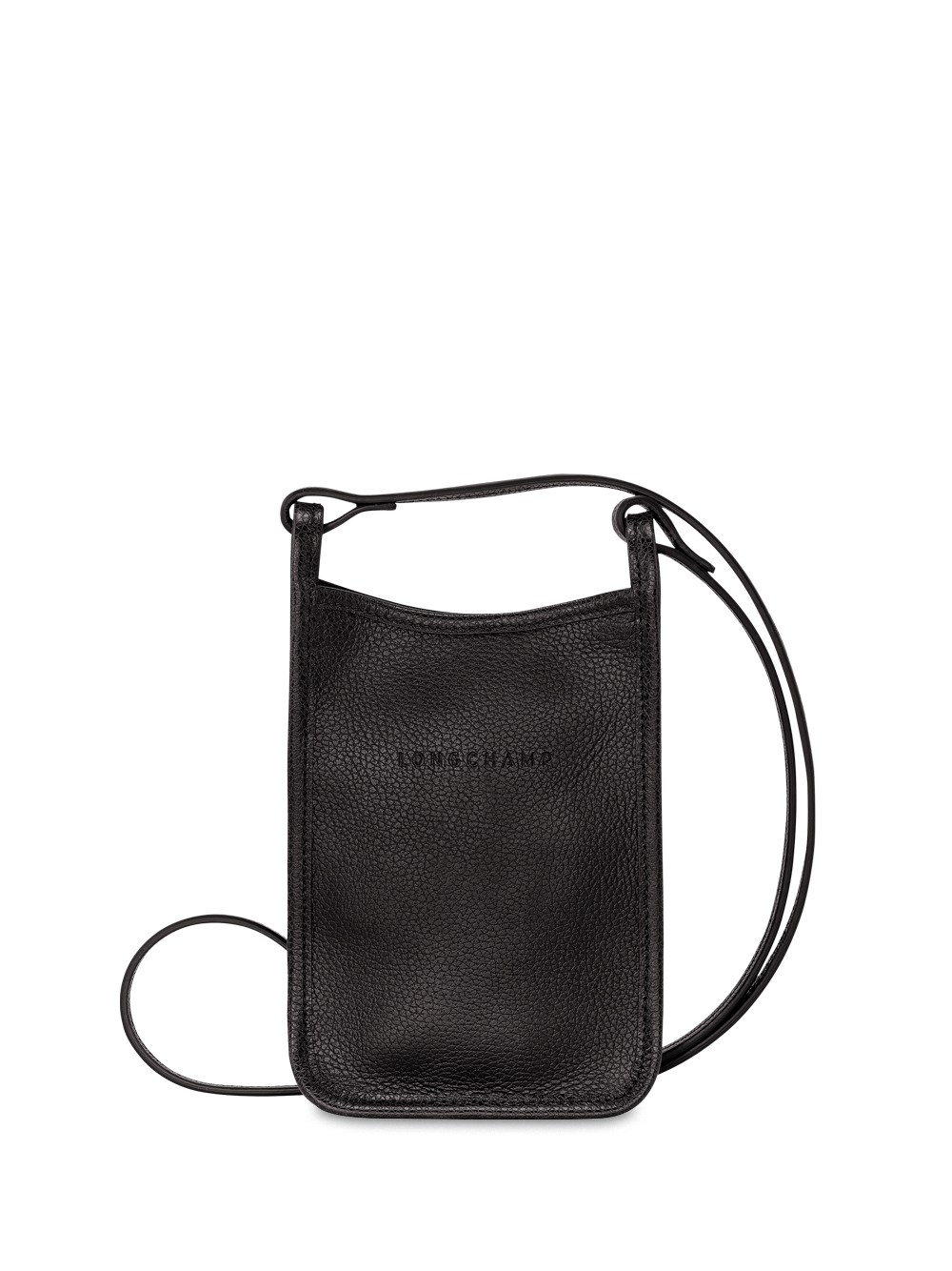 Shop Longchamp `le Foulonné` Phone Case In Black  