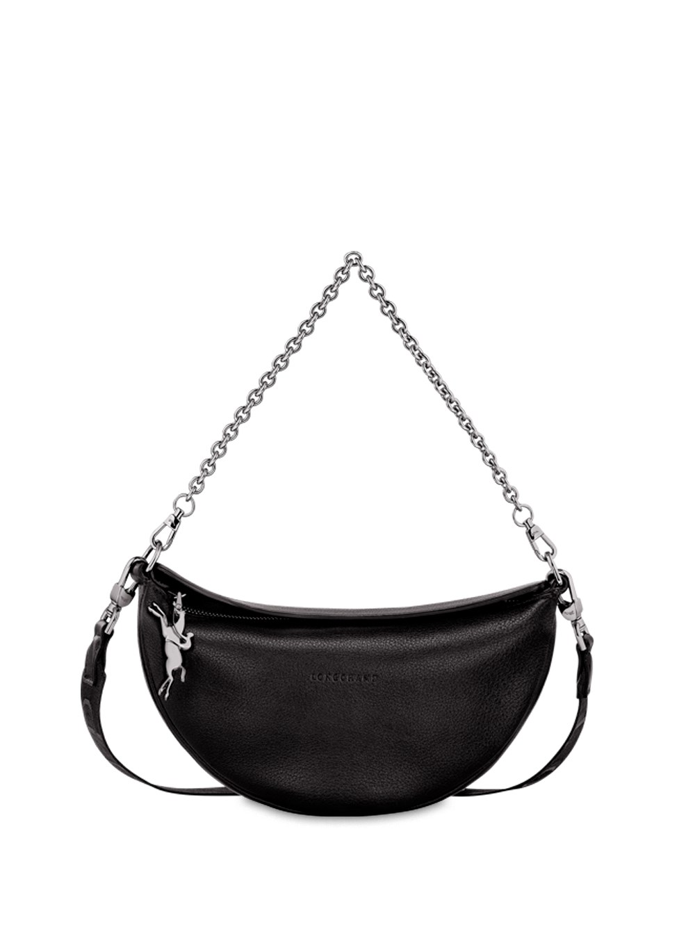 Shop Longchamp `smile` Small Crossbody Bag In Black  