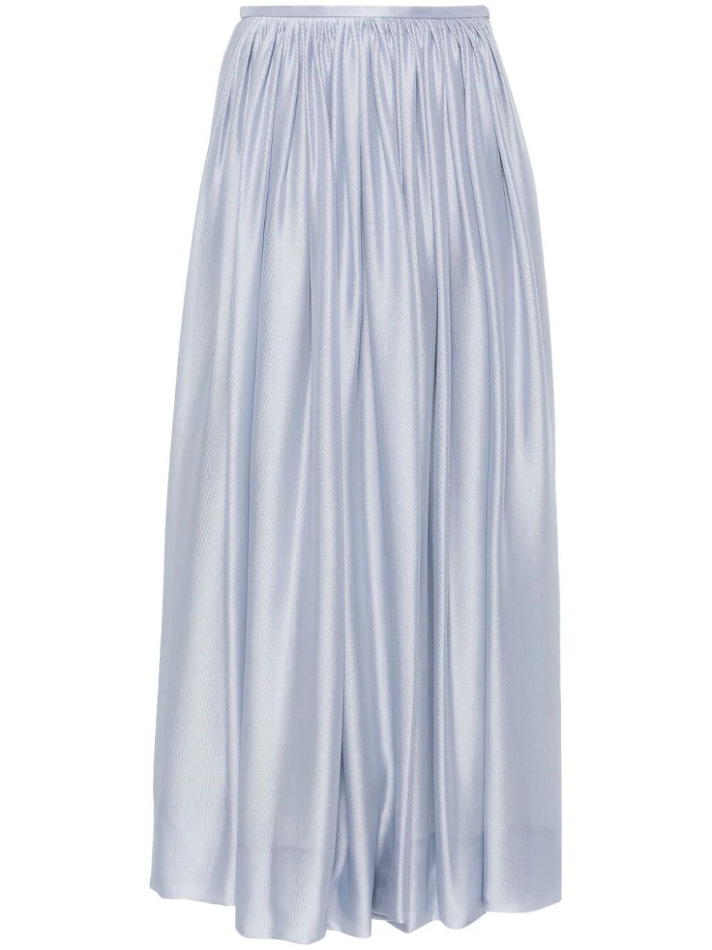 Shop Giorgio Armani Skirt In Blue