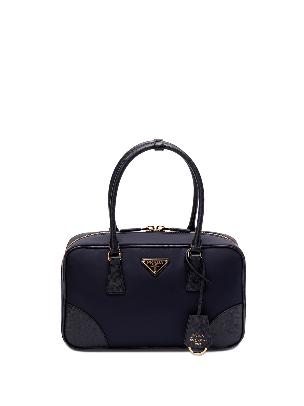 Shop Prada `re-edition 1978` Medium Handbag In Blue