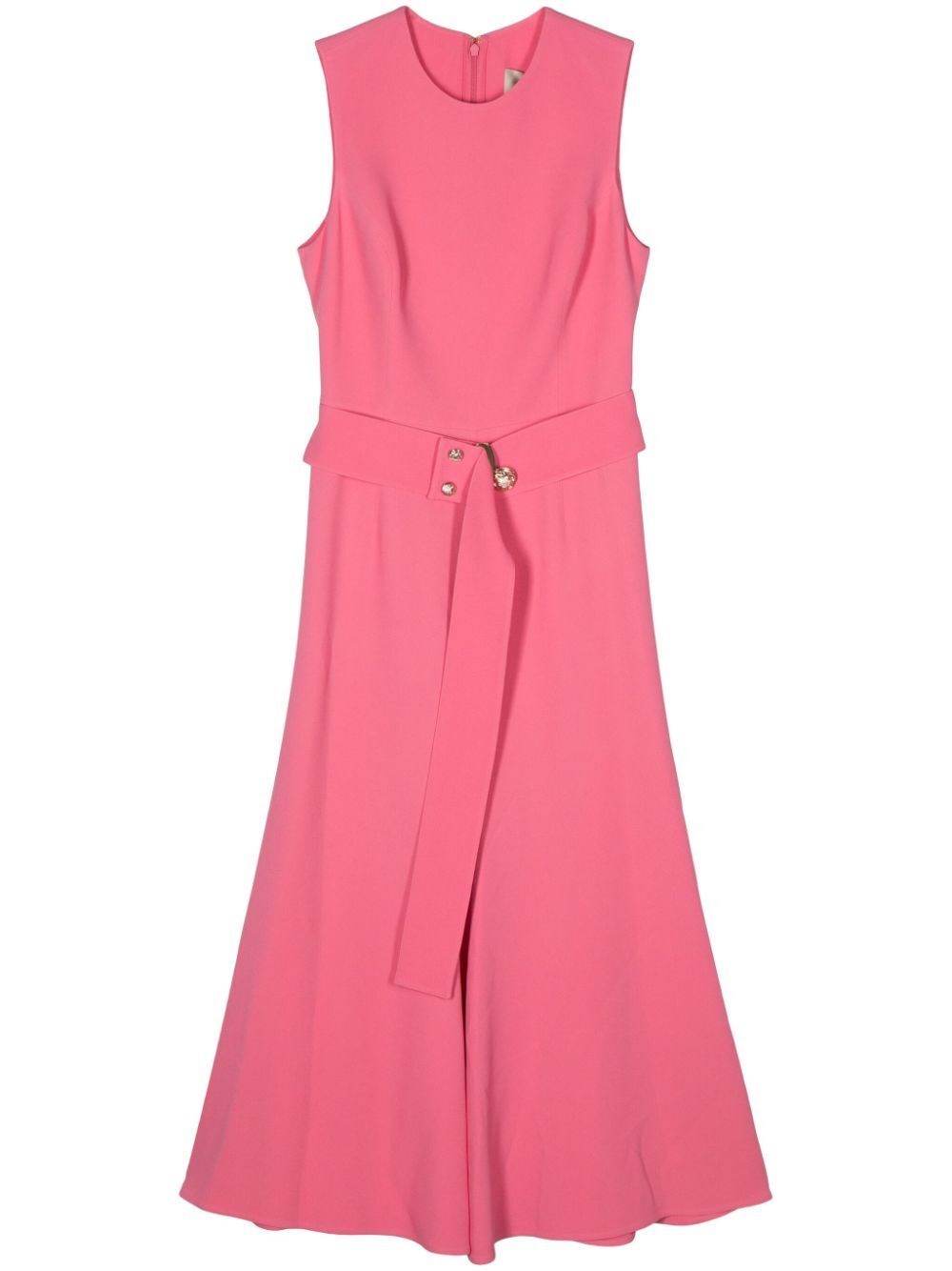 Elie Saab Midi Dress In Pink