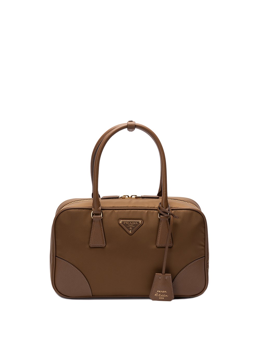 Shop Prada `re-edition 1978` Medium Handbag In Brown