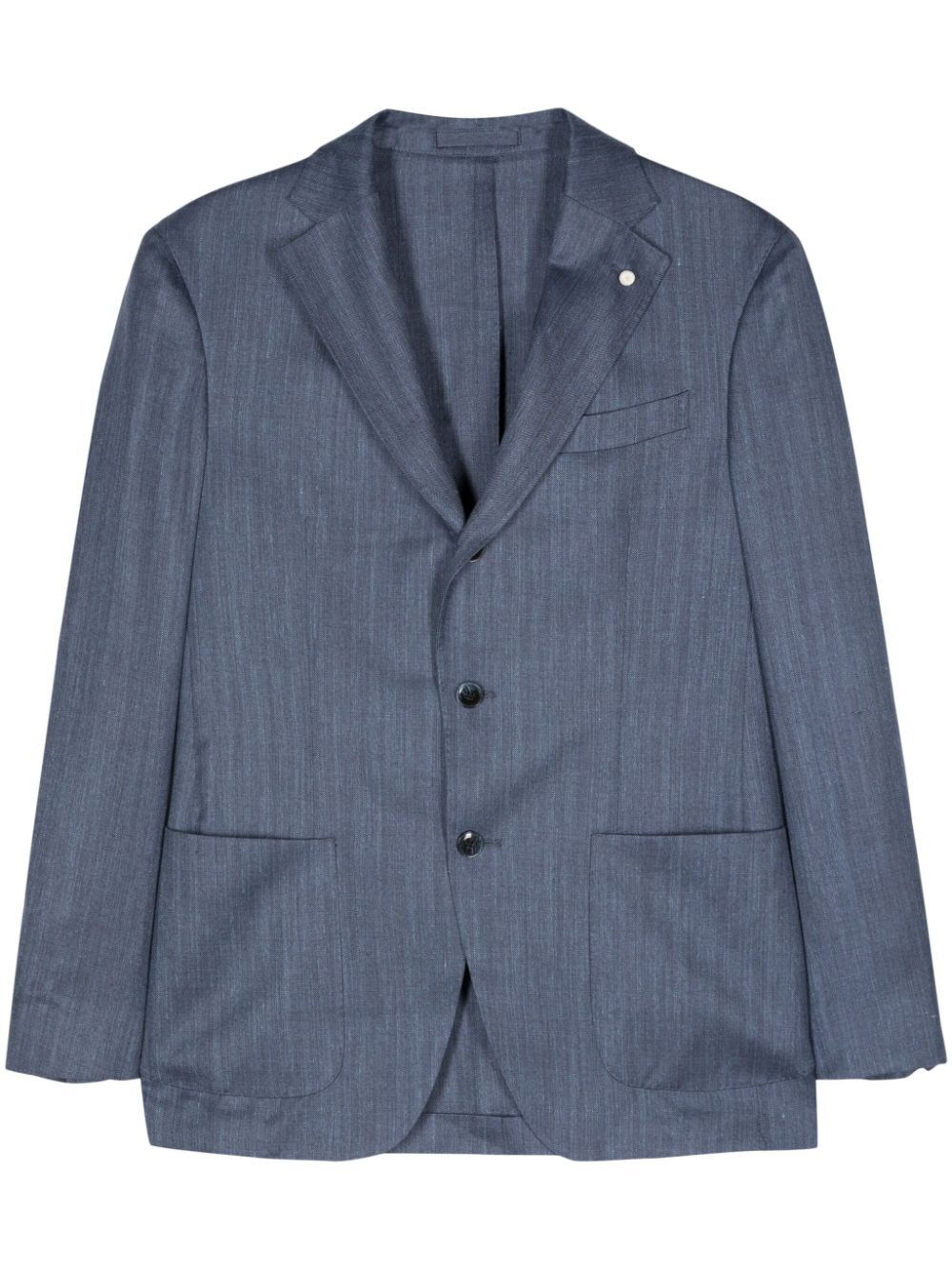 Shop Luigi Bianchi Mantova Jacket In Blue