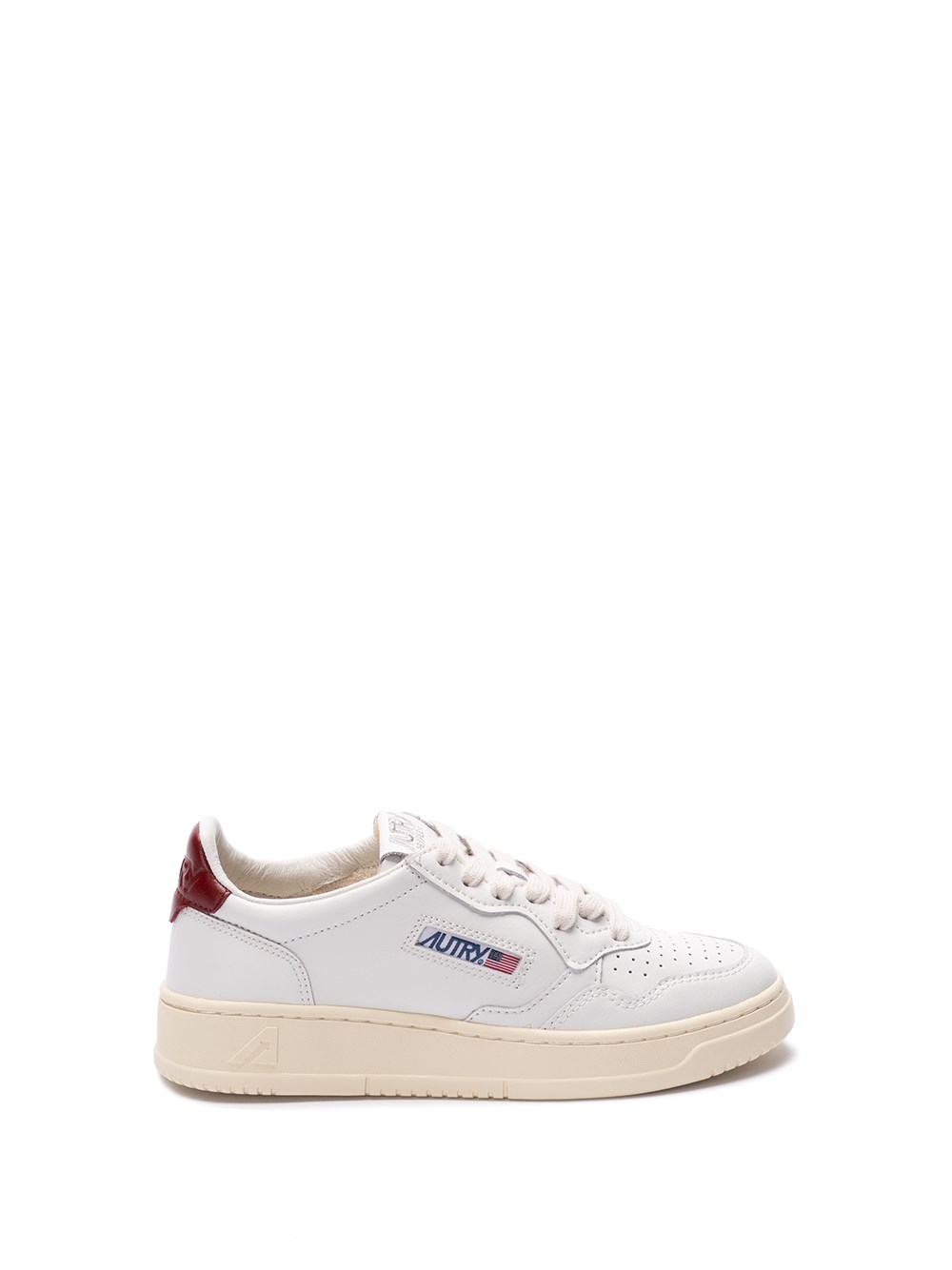 Shop Autry `medalist` Low-top Sneakers In White