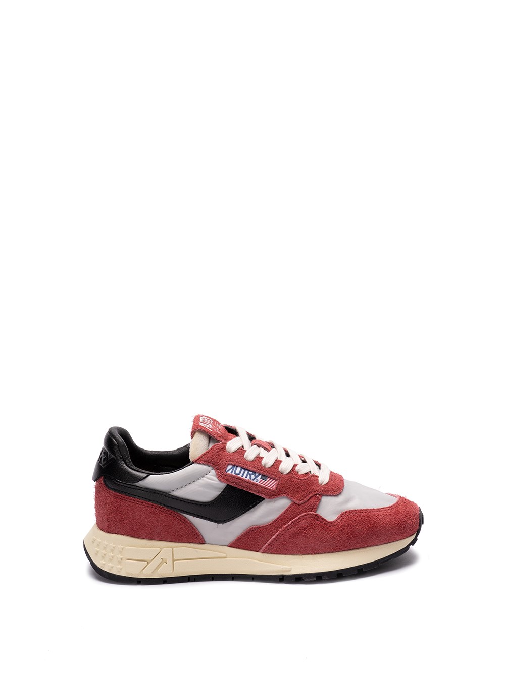 Shop Autry `reelwind` Low-top Sneakers In Red
