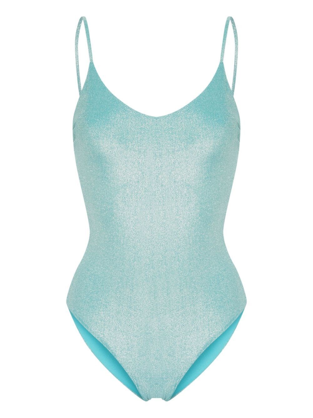 Shop Fisico One-piece Swimsuit In Blue