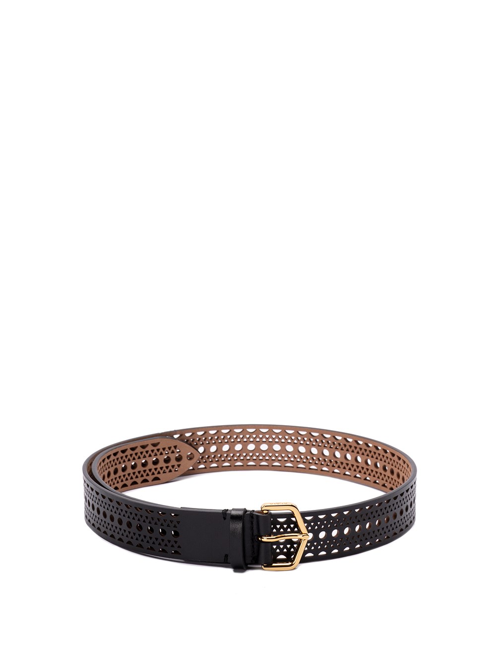 Shop Alaïa `neo Vienne` Belt In Black  